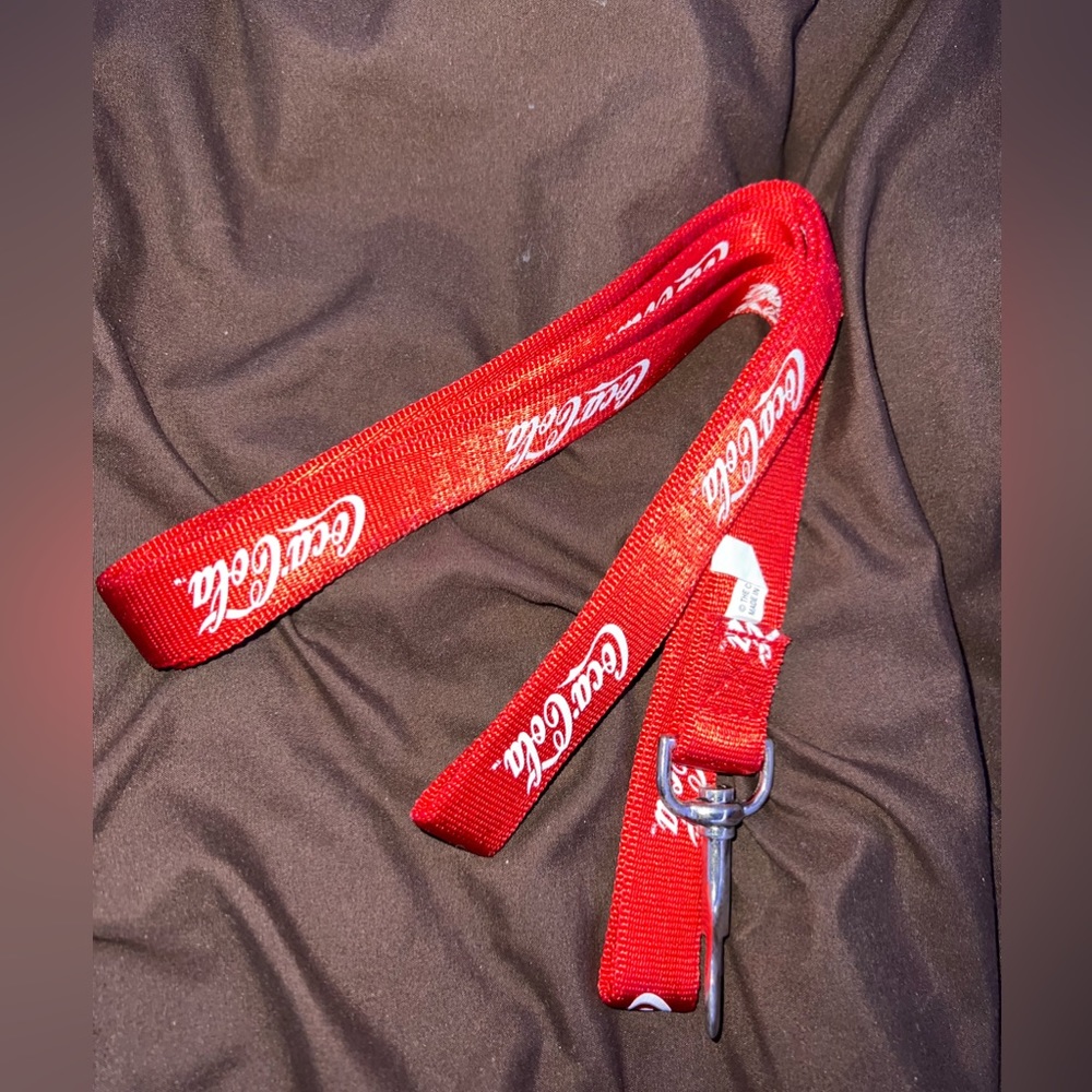 Brand new, never used Coca Cola dog leash 6ft